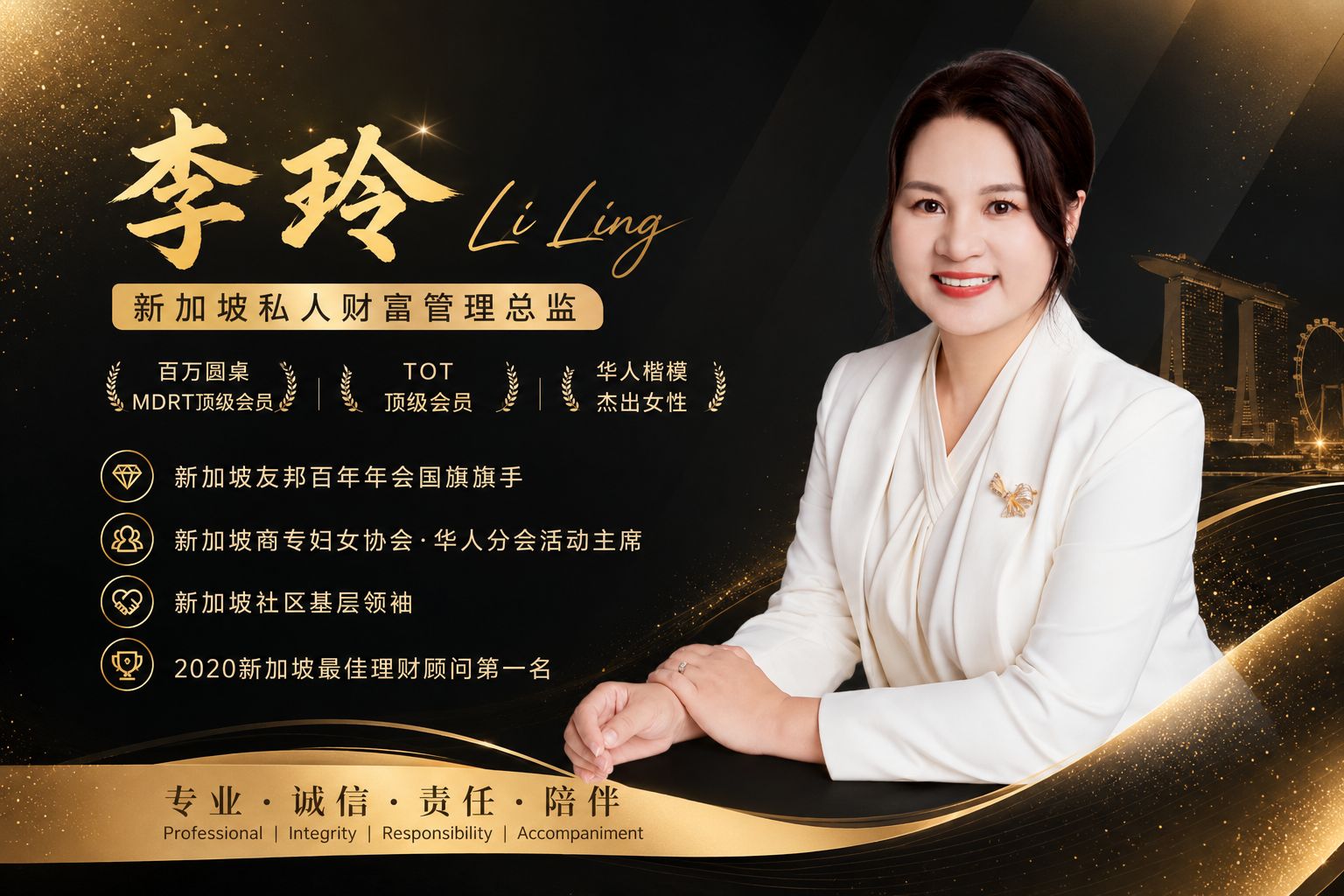 李玲个人形象照片